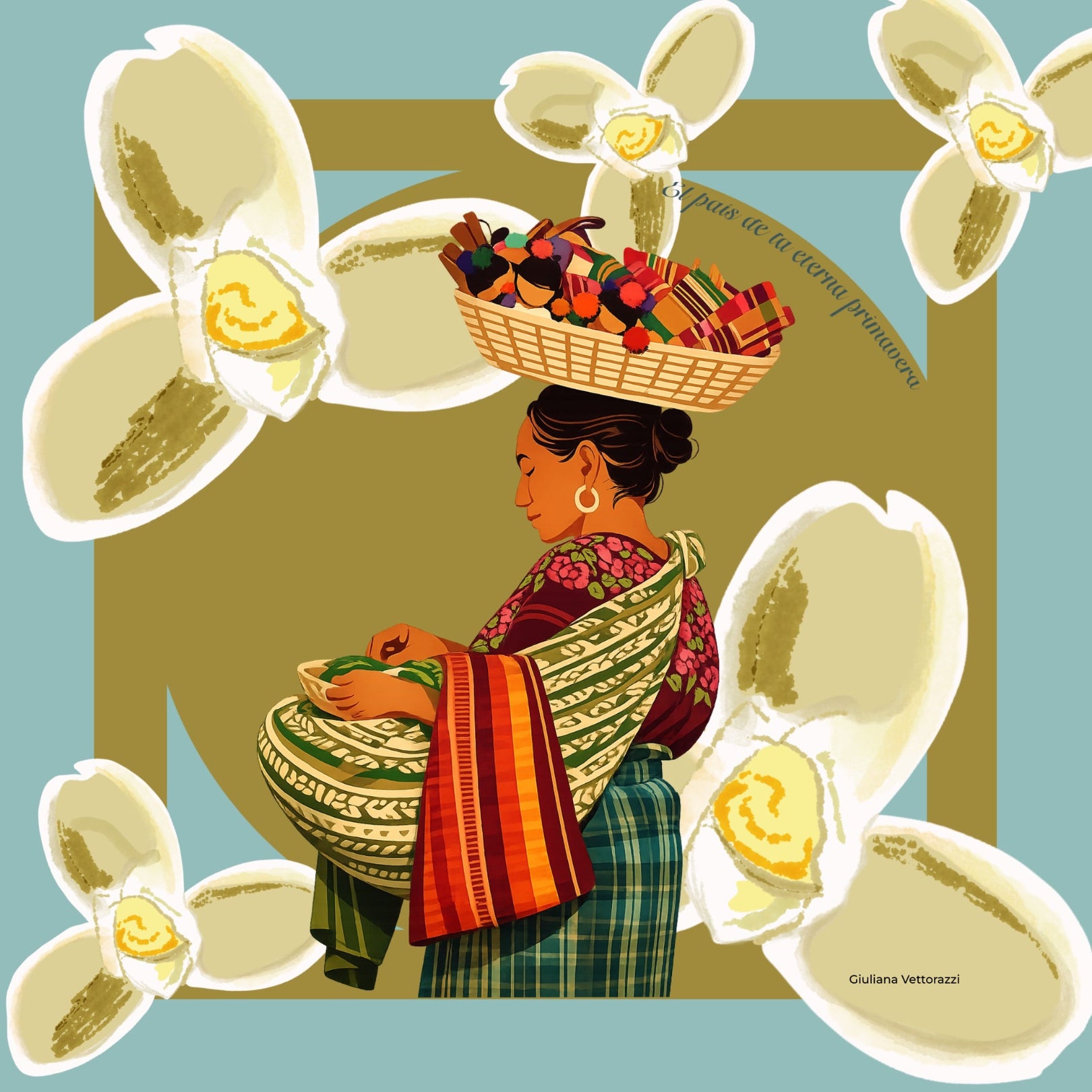 Pañuelo Monja Blanca